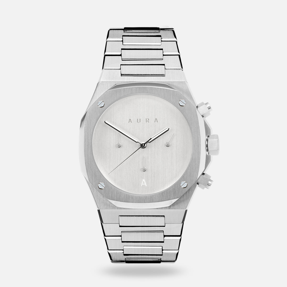 1023 Chronograph: Steel &ndash; AURA