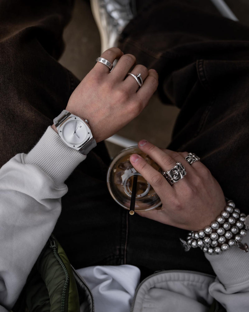 Worn by a customer