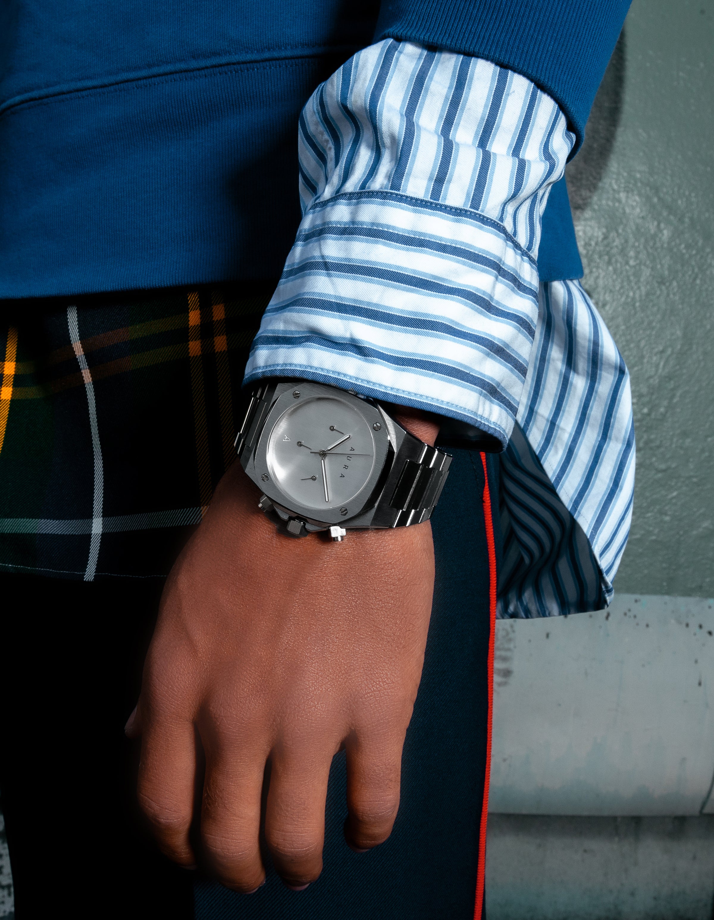 1023 Chronograph: Steel