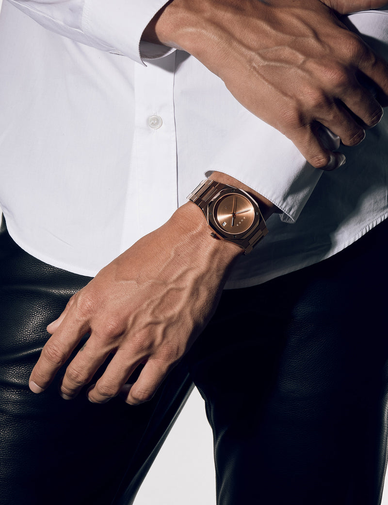On wrist