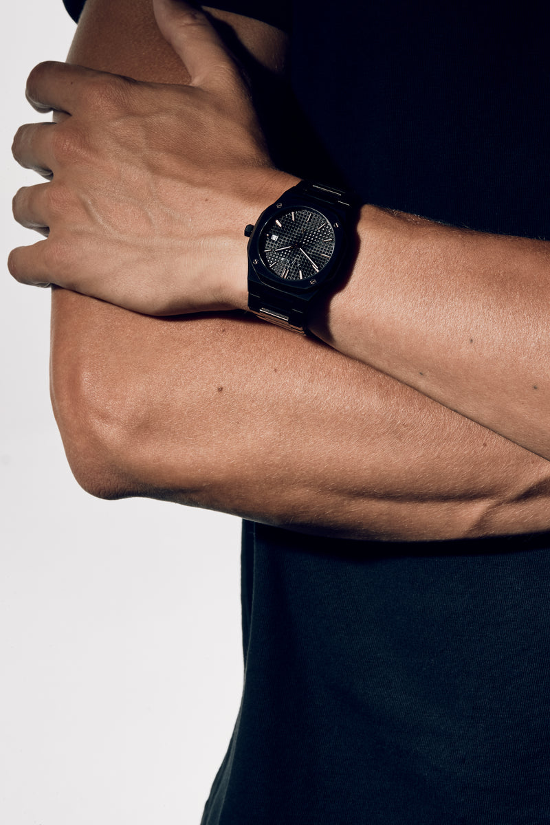 On wrist