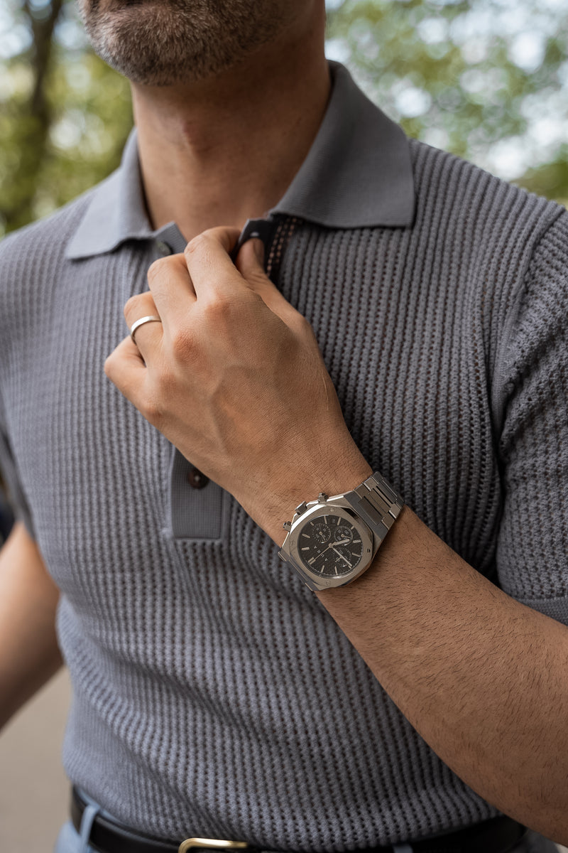On wrist