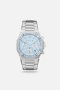 Chronograph 001: Steel/Azure