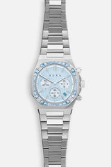 Chronograph 001: Steel/Azure