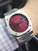 Date 003: Steel/Maroon Arabic