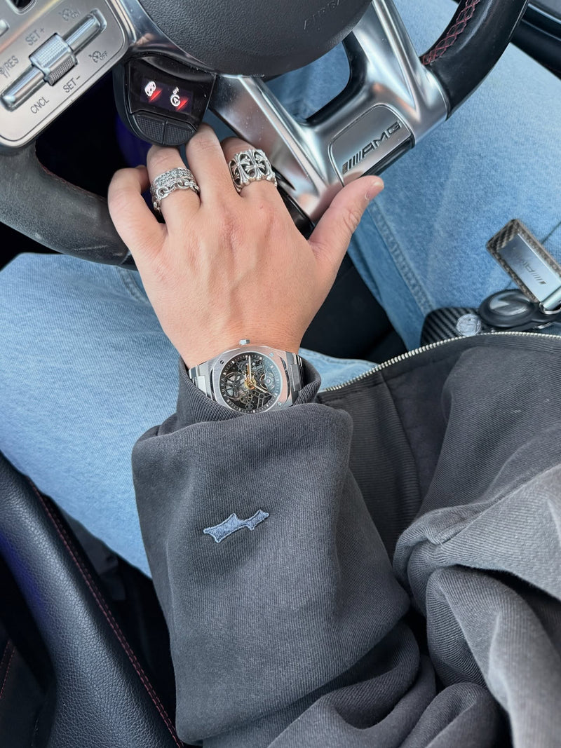 Worn by a customer