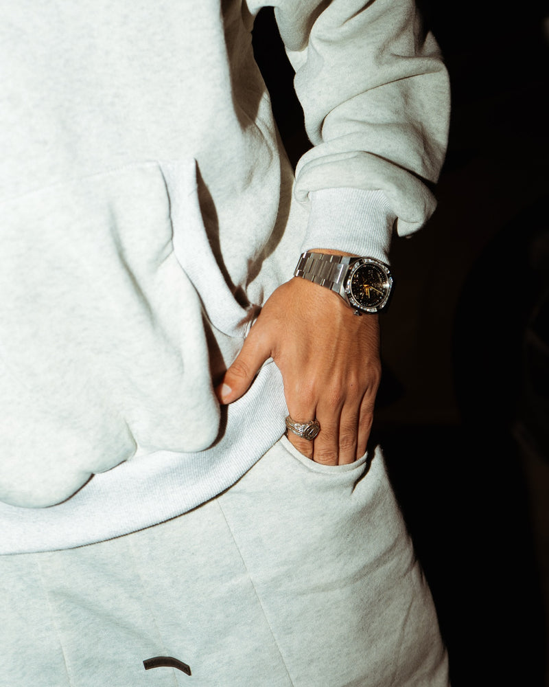 Worn by a customer
