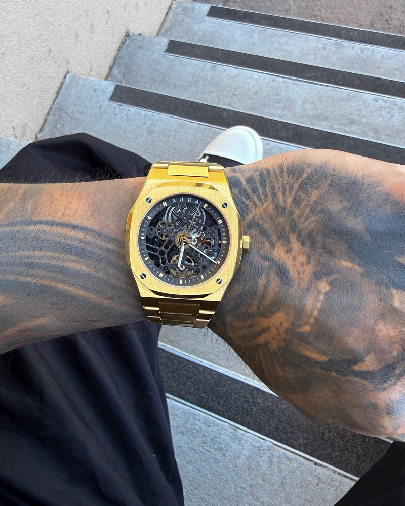 Worn by a customer