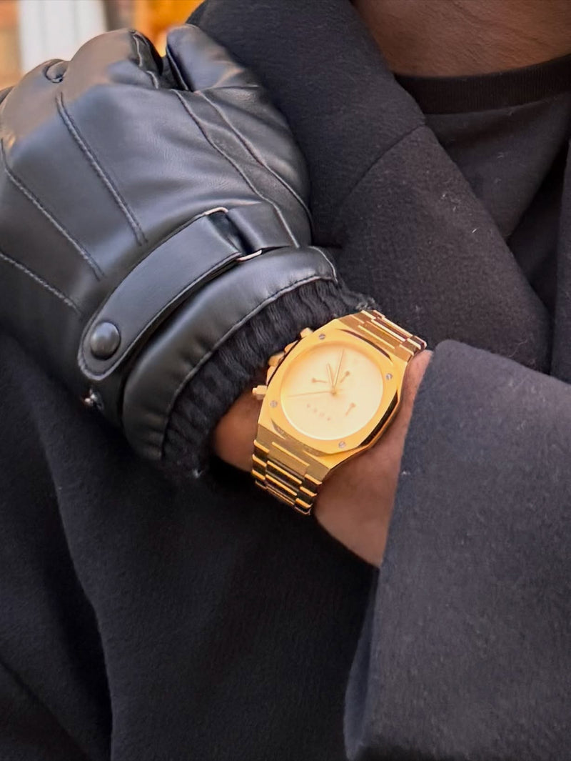 Worn by a customer