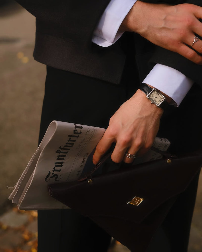 Worn by a customer