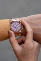 Chronograph 001: Rose/Lilac