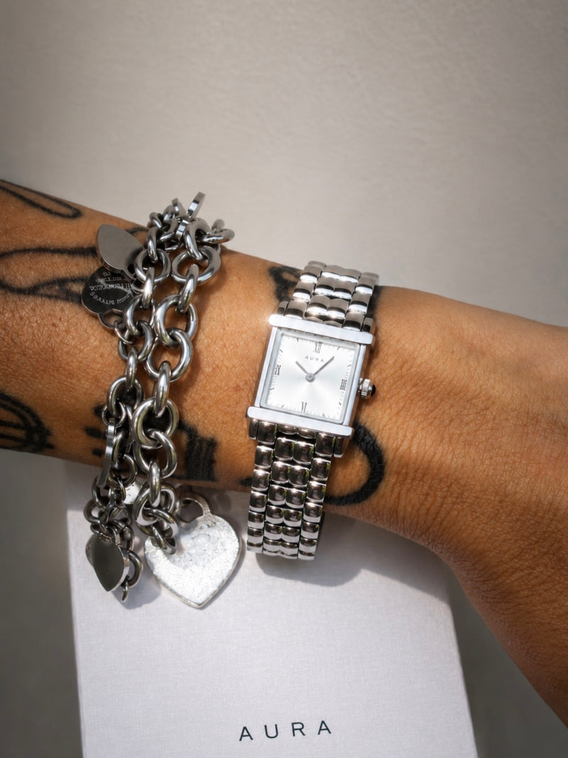 Worn by a customer