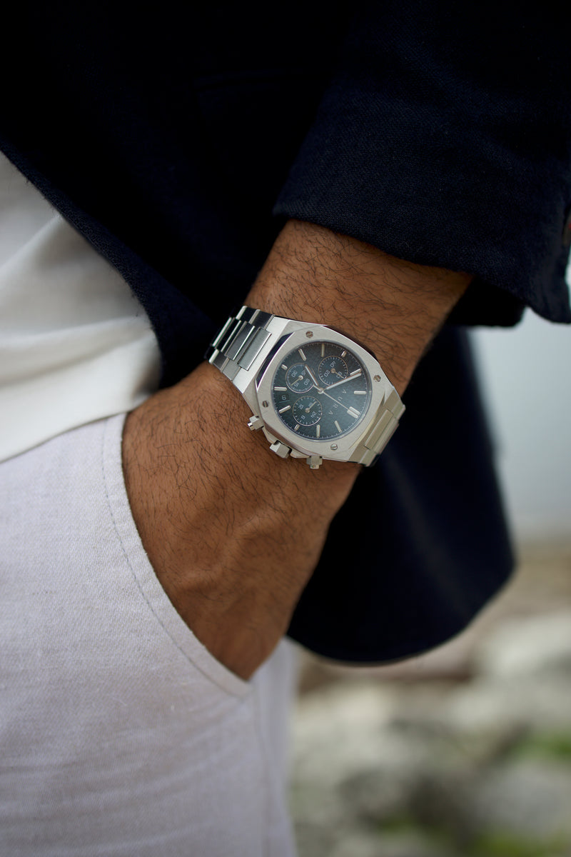 On wrist