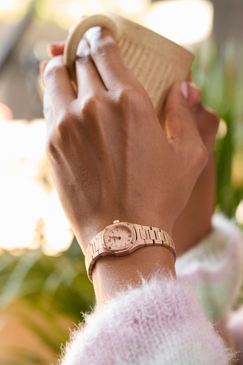 On wrist