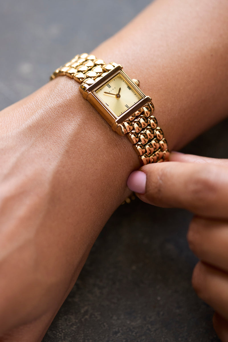 On wrist