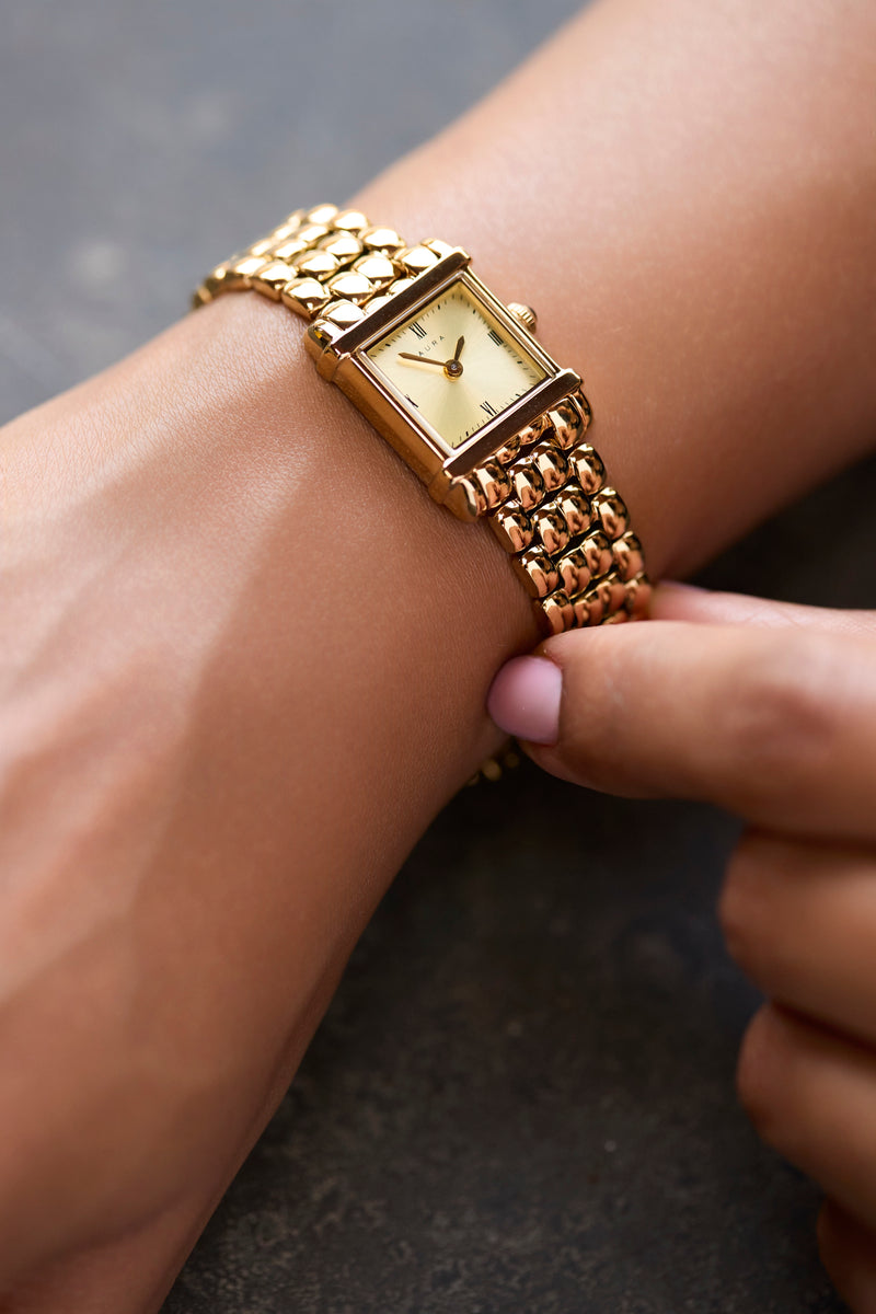 On wrist