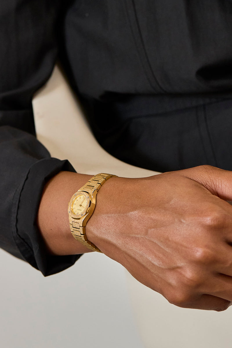 On wrist