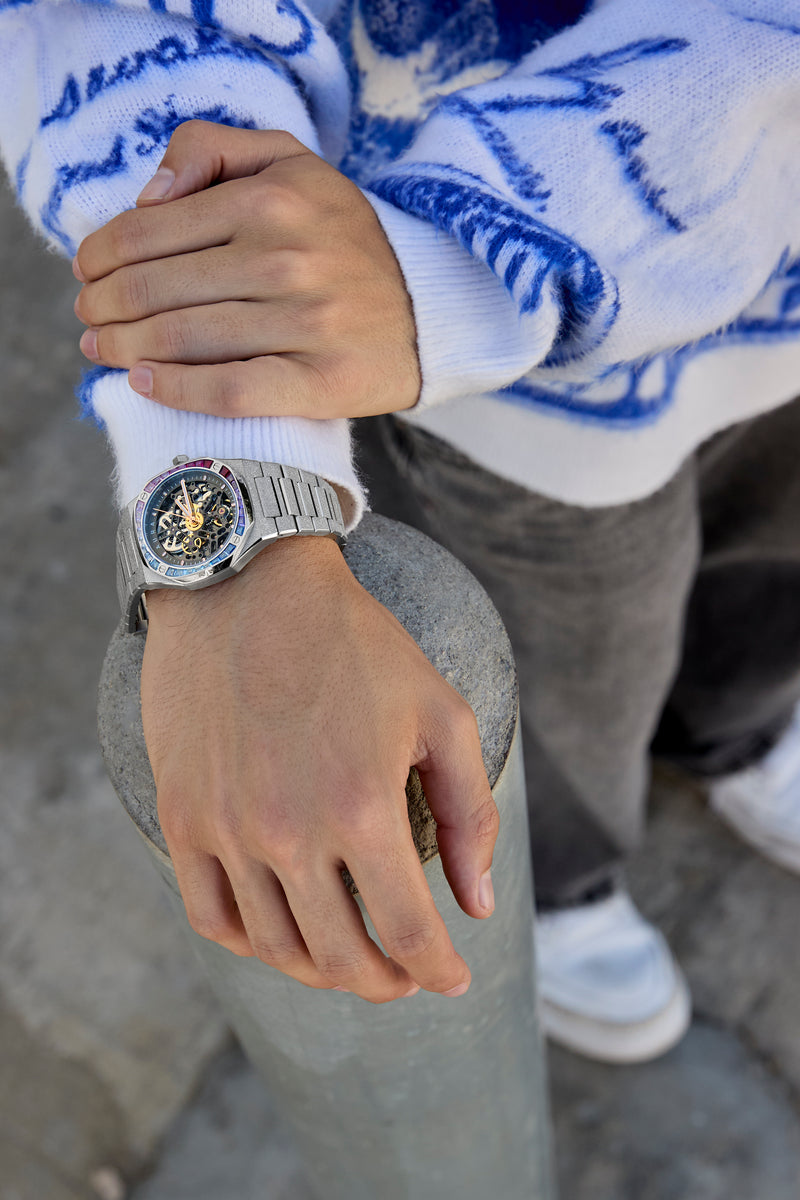 On wrist