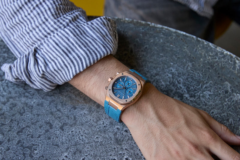 On wrist