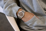 Chronograph 002: Steel/Stone