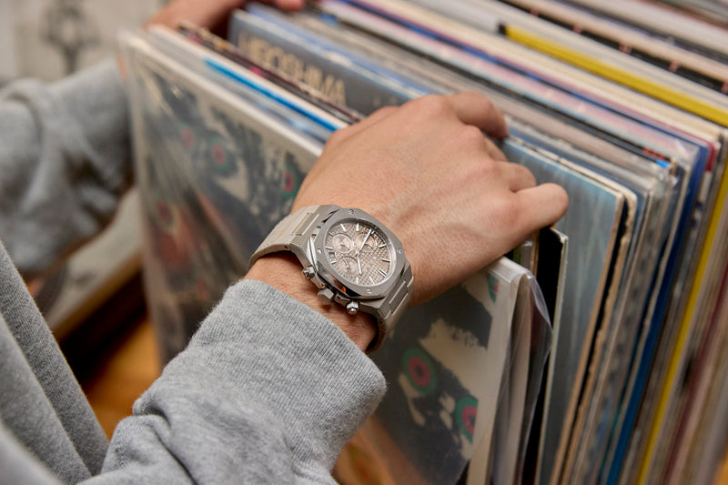 On wrist