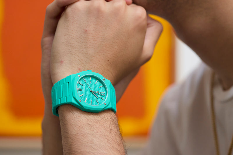On wrist
