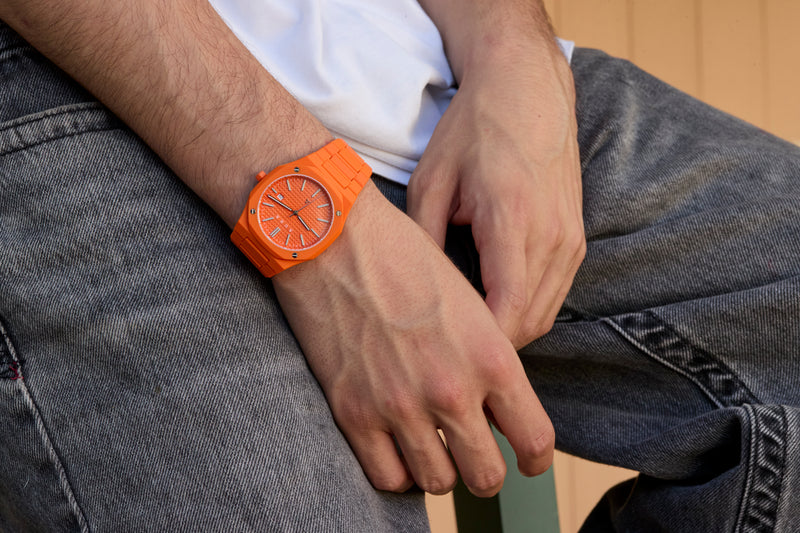 On wrist
