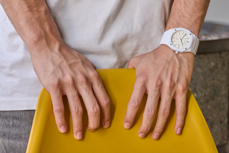 On wrist