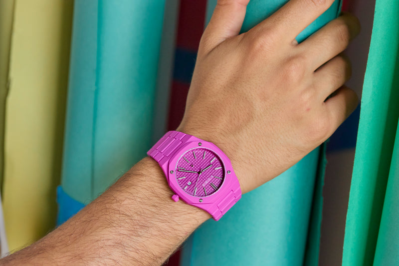 On wrist