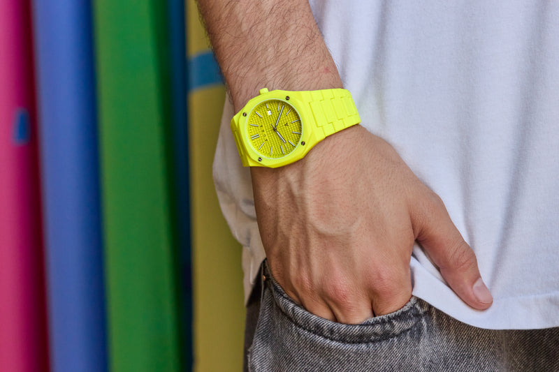 On wrist