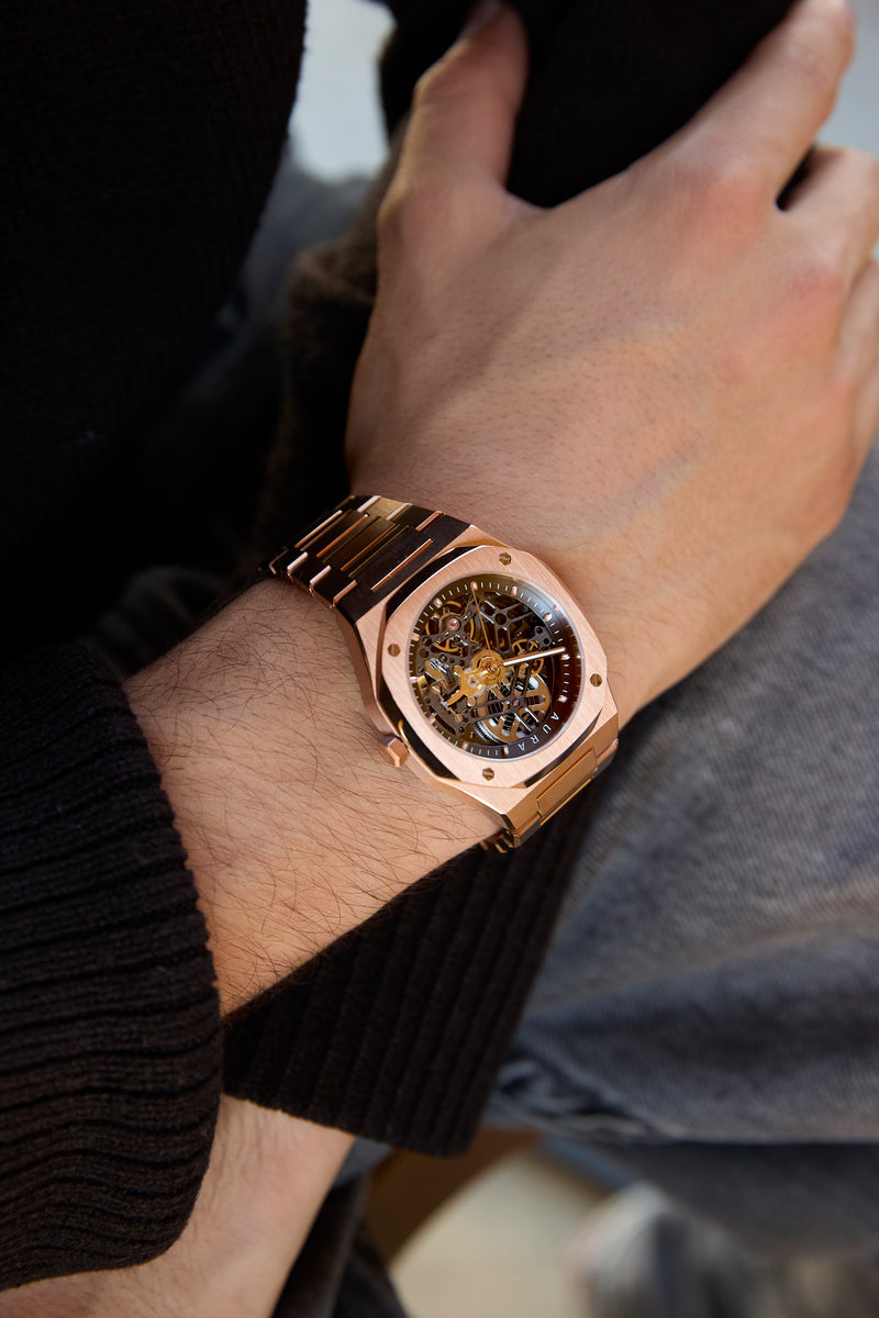 On wrist