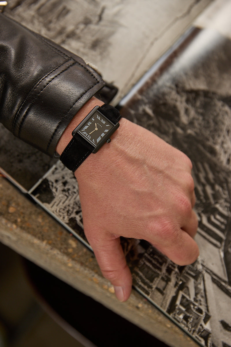 On wrist
