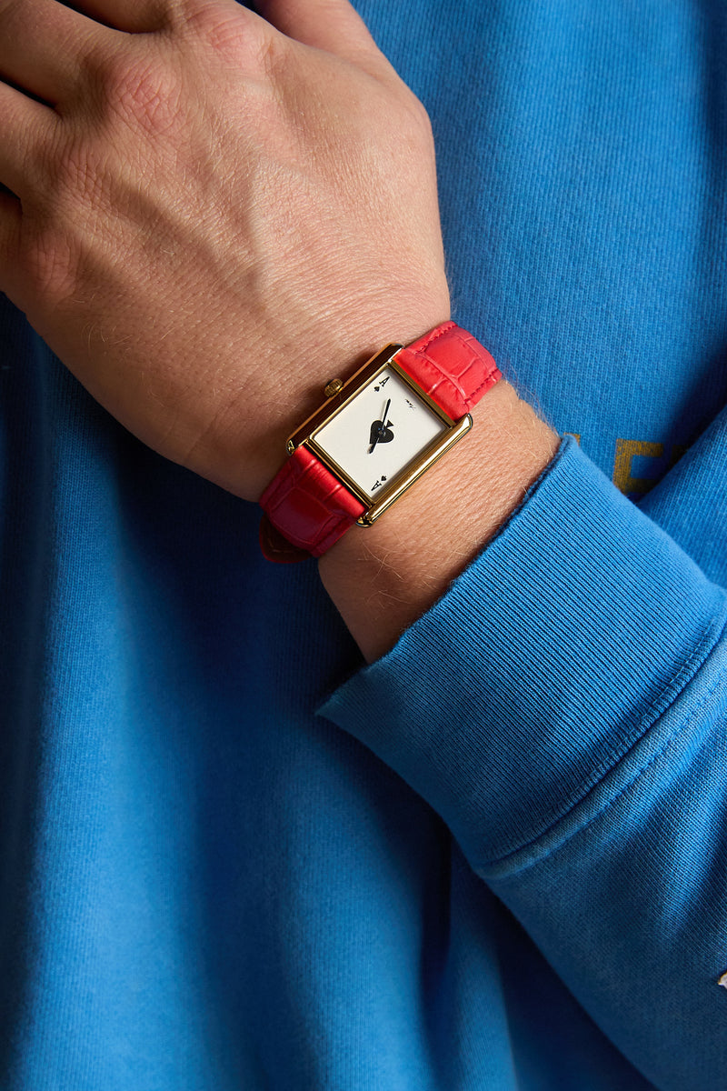On wrist