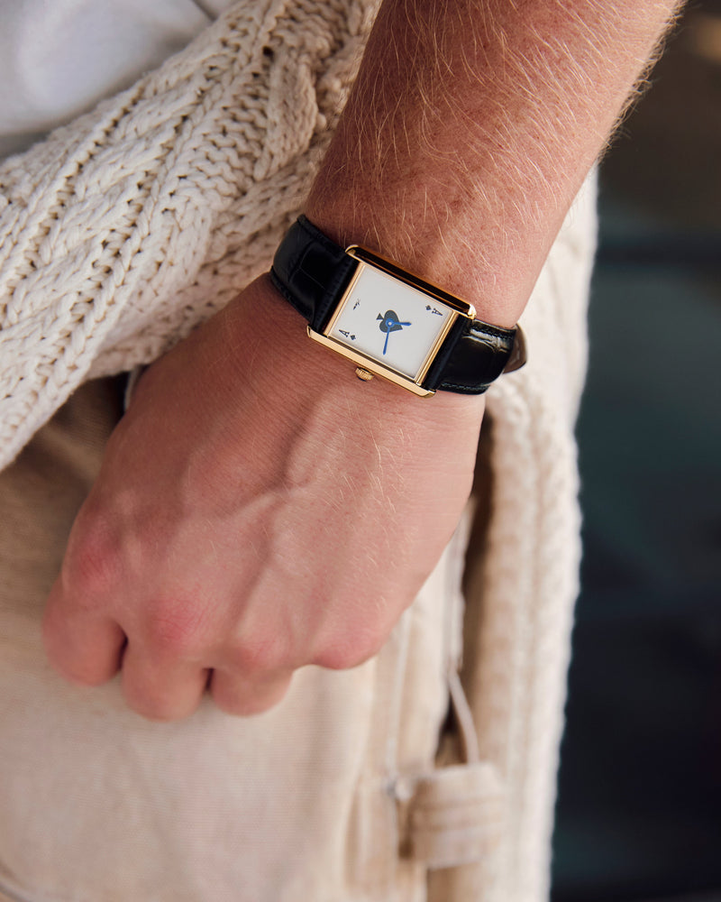 On wrist
