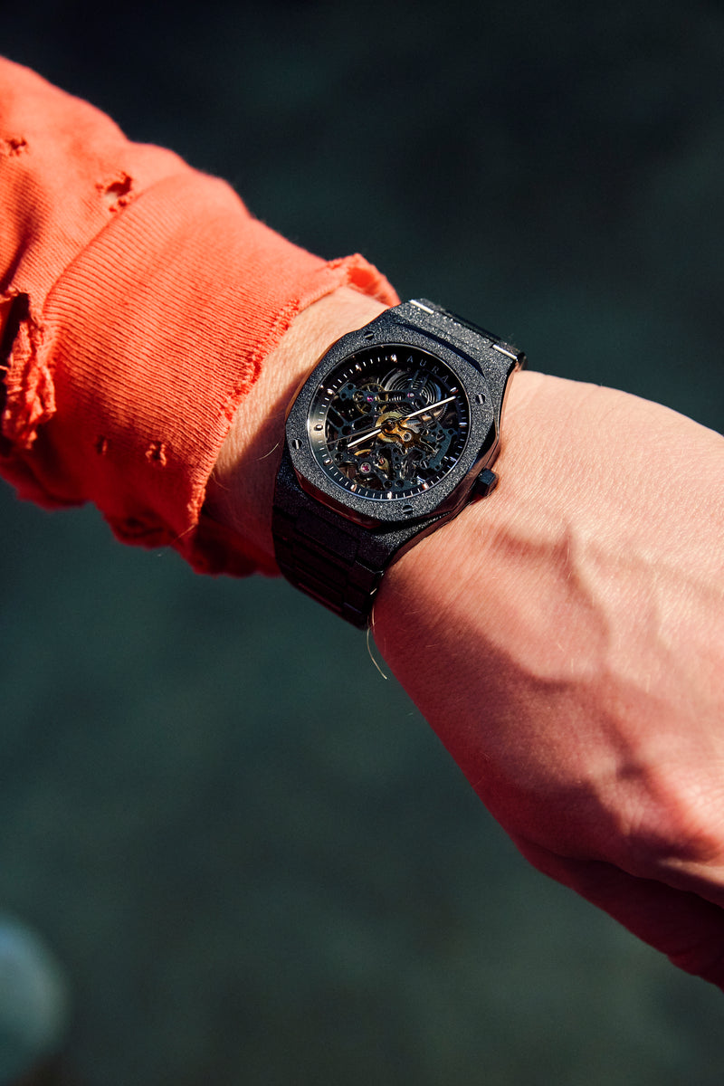 On wrist