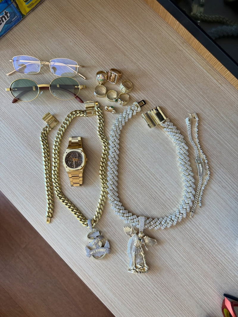 Worn by a customer