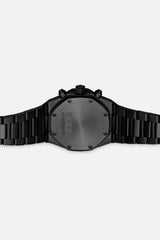 Chronograph 001: Black/Rose