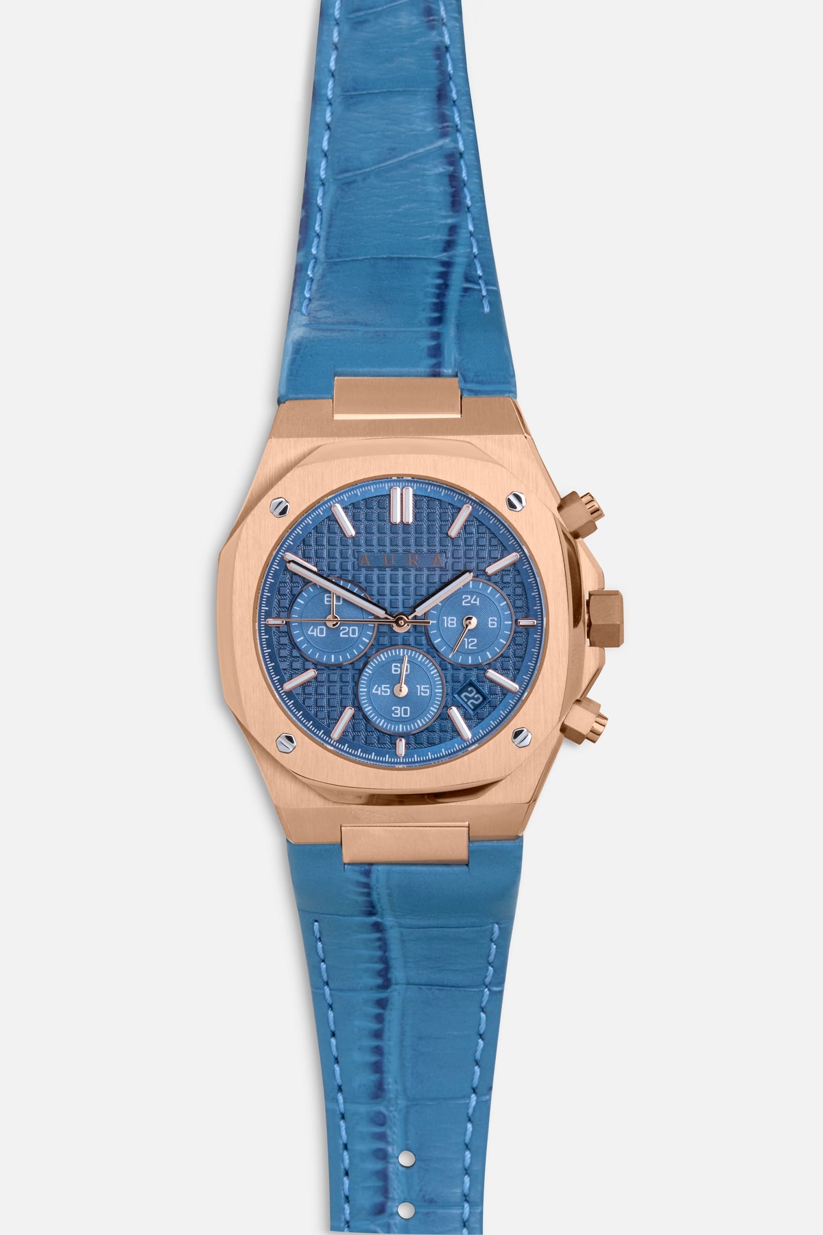 Chronograph 002: Rose/Monaco