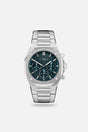 Chronograph 001: Steel/Carribean