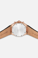 Chronograph 001: Rose/Black