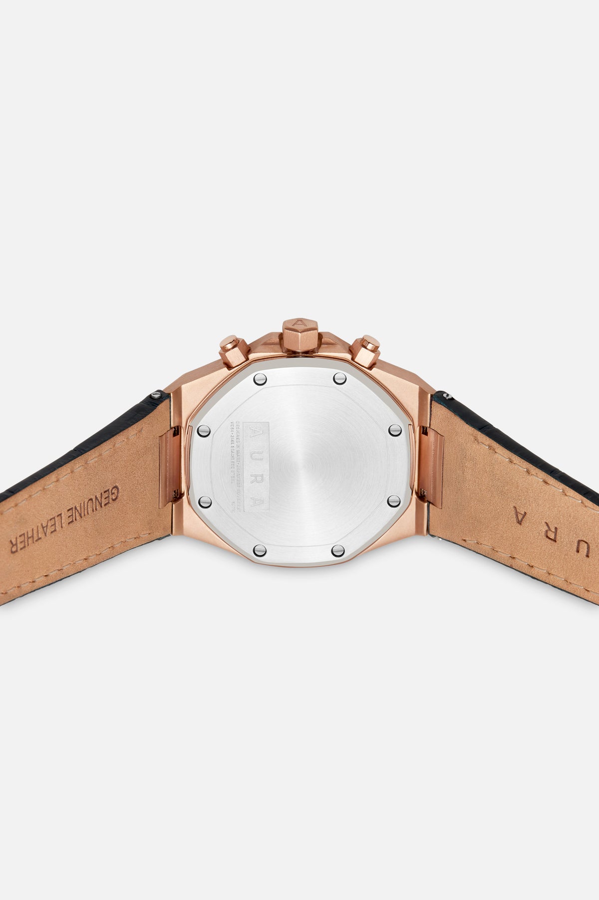 Chronograph 001: Rose/Navy