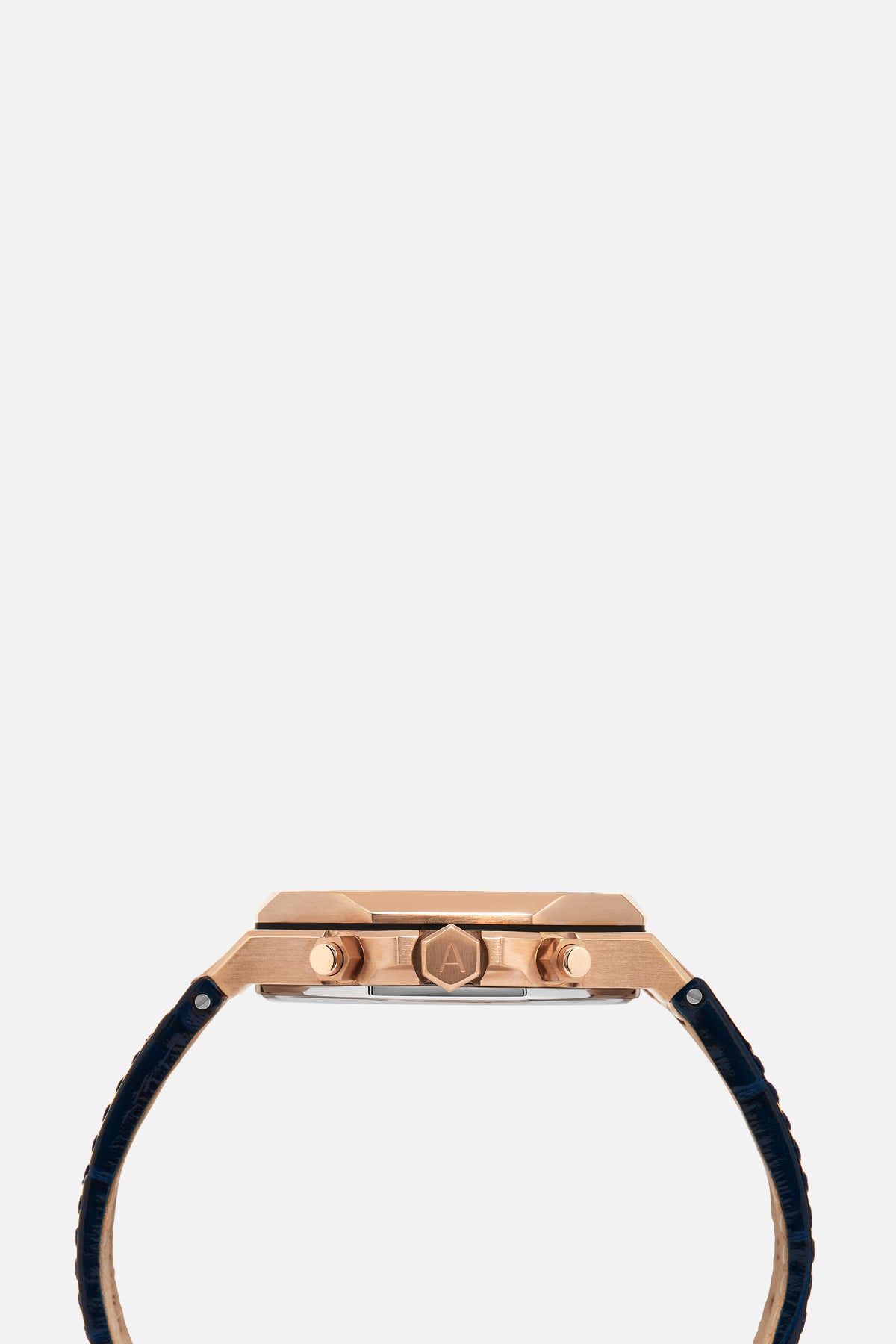 Chronograph 001: Rose/Navy