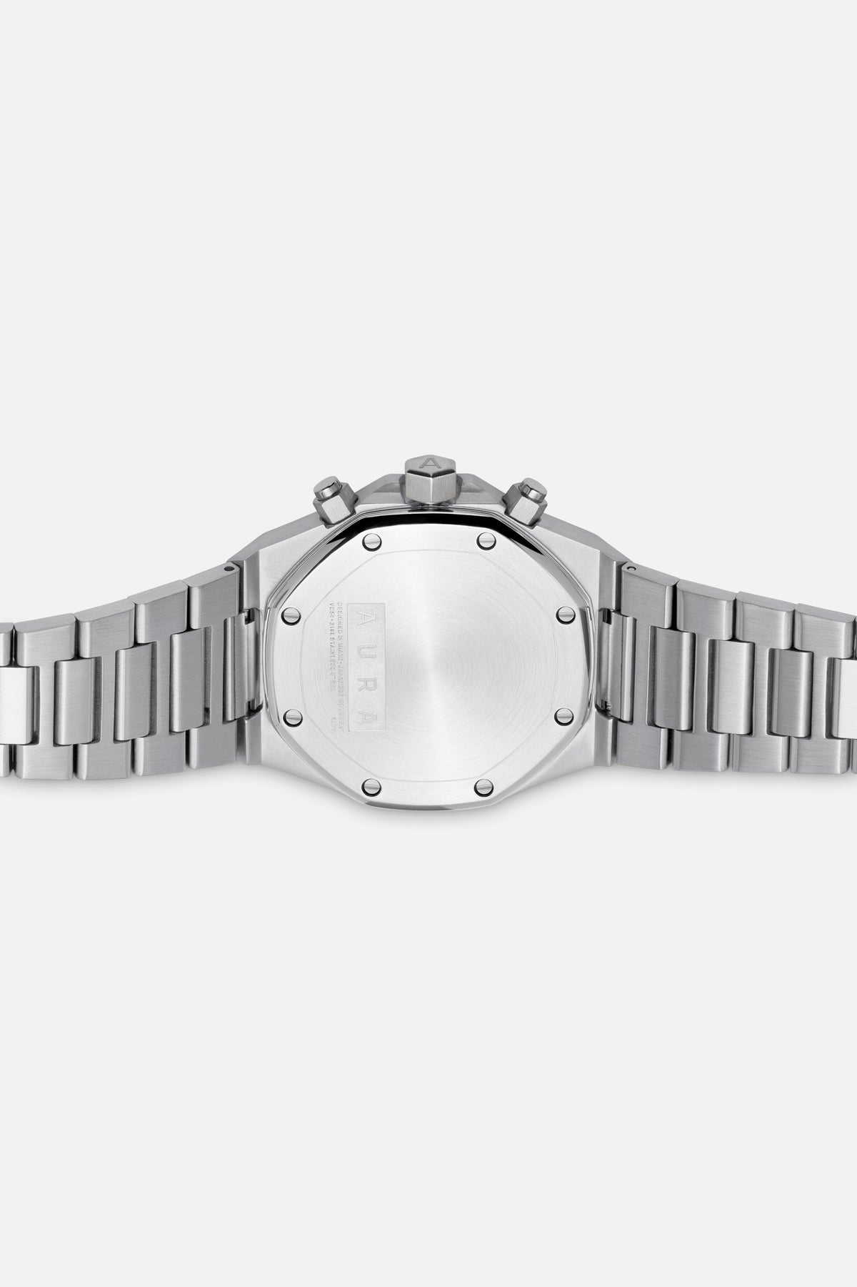 Chronograph 001: Steel/Black