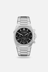 Chronograph 001: Steel/Black