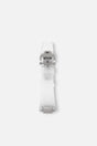 FKM Rubber Strap: Translucent/Steel