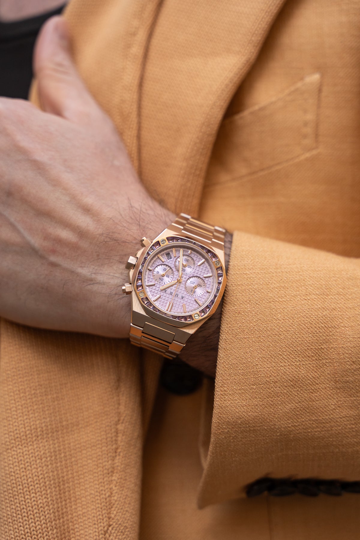 Chronograph 001: Rose/Lilac