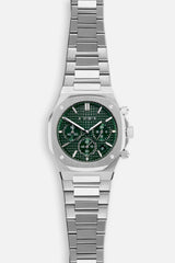 Chronograph 001: Steel/Hunter