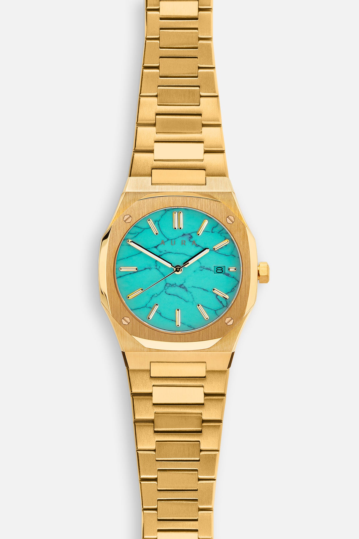 Date 003: Gold/Turquoise