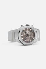 Chronograph 002: Steel/Stone