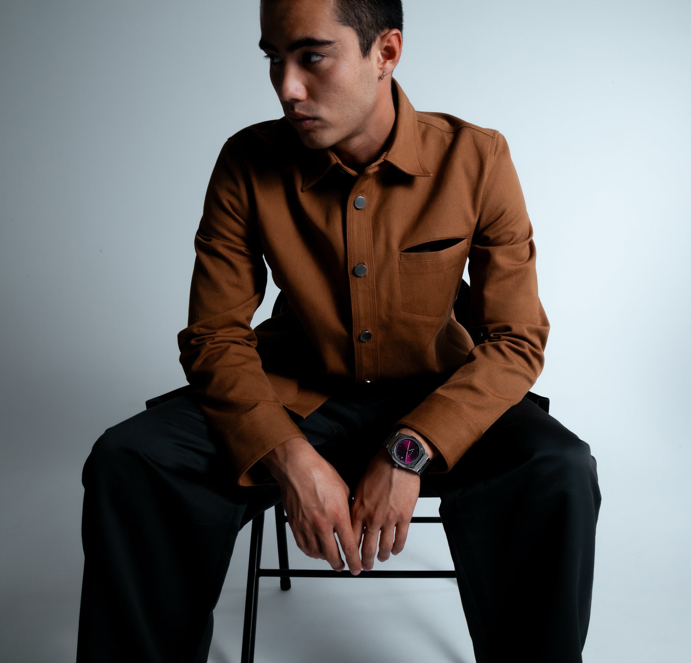 Date 003: Steel/Maroon Arabic